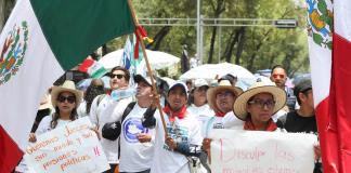 Jueces de todo México y grupos civiles instalan campamento en el Senado contra la reforma