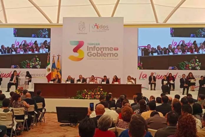 En informe, alcaldesa de Tlaquepaque destaca centro universitario y finanzas sanas