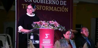 Rehabilitación de drenaje y apoyo a la educación destacan en tercer informe de Gobierno en Tuxpan