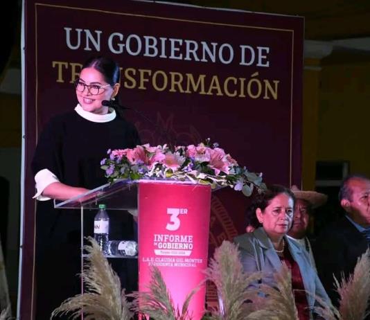 Rehabilitación de drenaje y apoyo a la educación destacan en tercer informe de Gobierno en Tuxpan