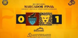 Cancún 0 Vs Leones Negros 01 - Sa. 07 Sep 2024