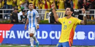 Colombia se cobra la revancha y vence 2-1 a Argentina en eliminatoria sudamericana