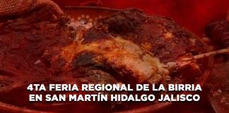 4ta. Feria Regional de la Birria en San Martin de  Hidalgo Jalisco - El Expresso de las 10 - Mi. 11 Septiembre 2024