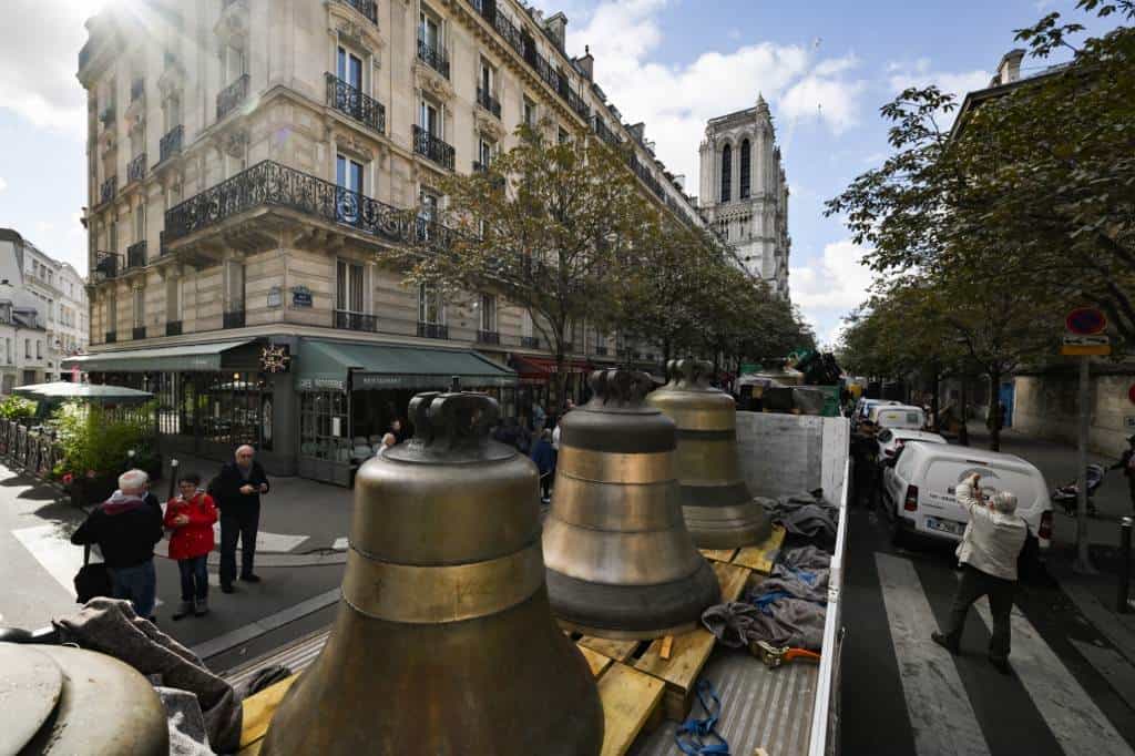 La catedral de Notre Dame recupera sus ocho campanas antes de su reapertura