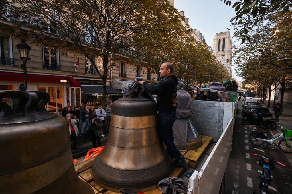 La catedral de Notre Dame recupera sus ocho campanas antes de su reapertura