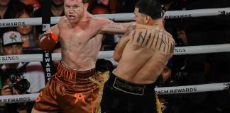 "Canelo" Álvarez sigue mostrando su poderío al dominar ampliamente al boricua Berlanga y conserva sus títulos