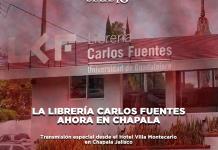 La Librería Carlos Fuentes ahora en Chapala-Transmisión Especial - El Expresso de las 10 - Vi. 13 Septiembre 2024