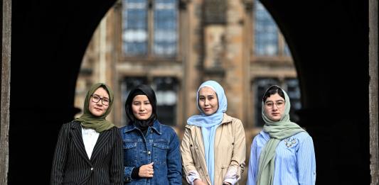 Los sueños hechos realidad de las estudiantes afganas en Escocia