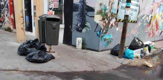 El "barrio mágico" de la Colonia Americana vive entre basura