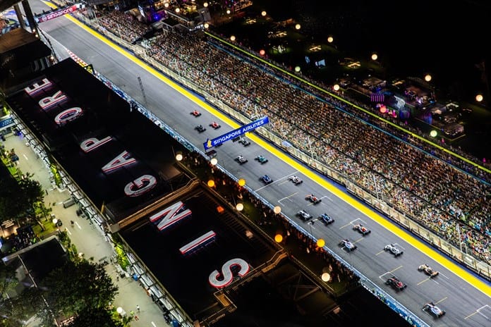 Programa del GP de Singapur de la Fórmula 1