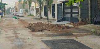 El SIAPA abandona obra y deja sin agua a habitantes de la Colonia Magaña, en Guadalajara