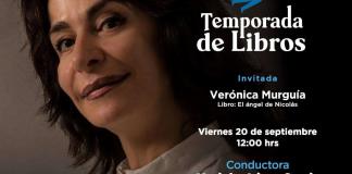 Verónica Murguía, El ángel de Nicolás. Temporada de libros 20 septiembre 2024