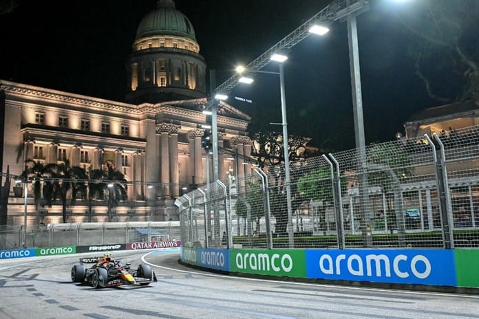 Leclerc lidera, por delante de Norris y Sainz, el primer libre de Marina Bay