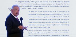 López Obrador justifica en una carta la falta de mayores avances sobre el caso Ayotzinapa