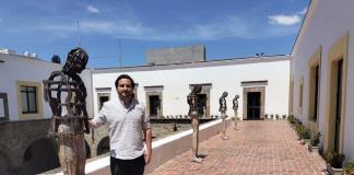 El escultor colombiano Joaquín Restrepo expone sus "Susurros del Alba" en el Ex Convento del Carmen