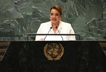 Presidenta de Honduras promete en la ONU condena para asesinos de ambientalista