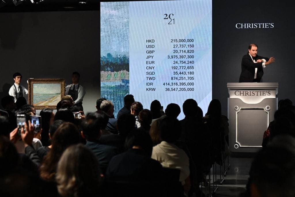 Un Van Gogh vendido por 32,2 millones de USD en primera subasta de Christies Hong Kong