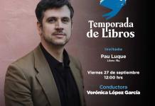 Pau Luque, Ñu. Temporada de Libros 27 septiembre 2024