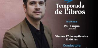 Pau Luque, Ñu. Temporada de Libros 27 septiembre 2024