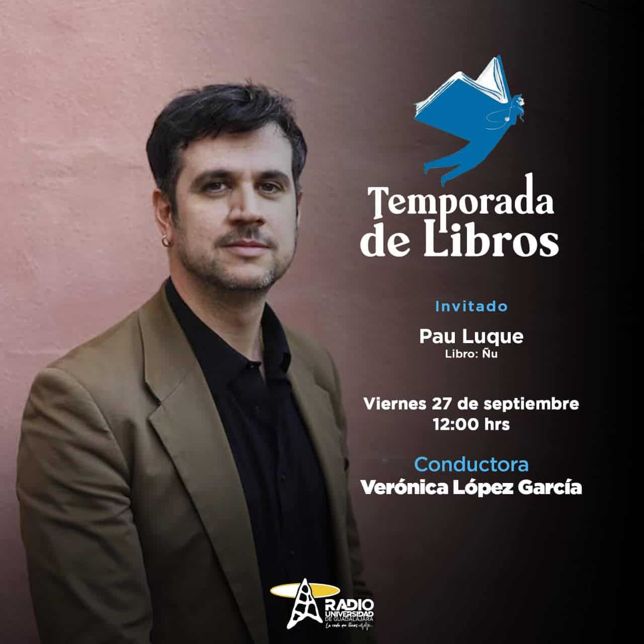 Pau Luque, Ñu. Temporada de Libros 27 septiembre 2024