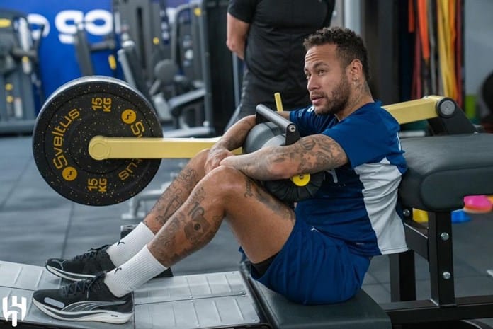 Neymar regresa a los entrenamientos con el Al-Hilal saudita