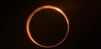 Eclipse solar anular se vio en Isla de Pascua y la Patagonia de Chile y Argentina