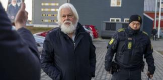 Groenlandia prolonga la detención del defensor de ballenas Paul Watson hasta el 23 de octubre