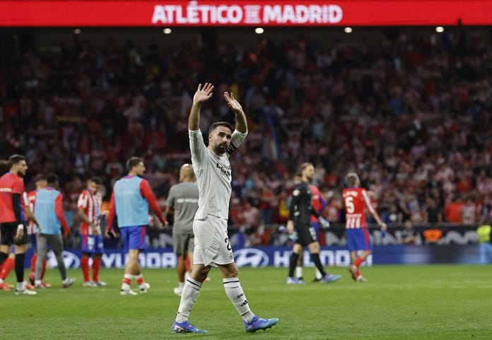 Cierre parcial de tres partidos del estadio del Atlético Madrid tras incidentes en el derbi