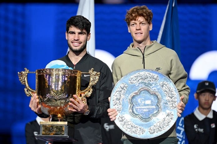 Carlos Alcaraz recupera el N.2 de la ATP tras su victoria en Pekín