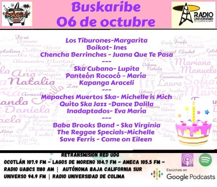 Buskaribe 6 octubre 2024