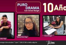 Puro Drama 10 años. 6 octubre 2024