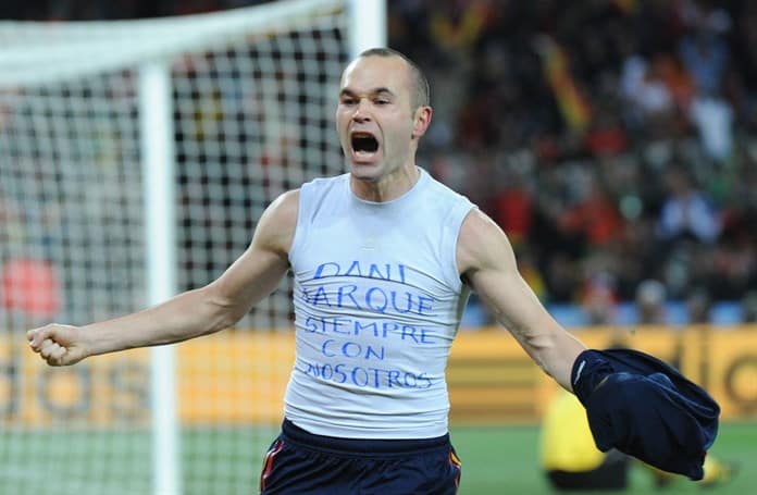 Cinco partidos que marcaron la carrera de Andrés Iniesta