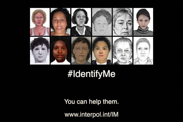 Interpol lanza campaña para identificar mujeres muertas en casos sin resolver