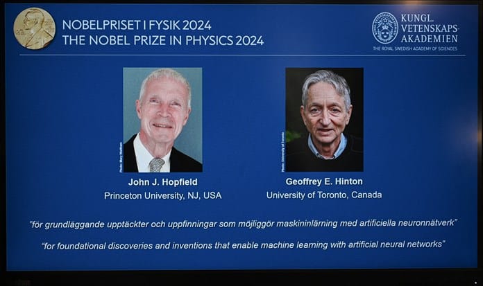 El Nobel de Física premia los avances en redes neurológicas artificiales y modelos lingüísticos