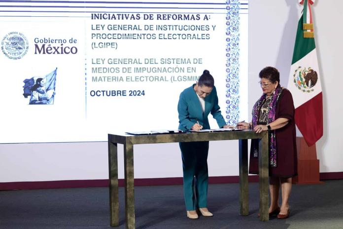 Senado de México aprueba las reglas de la elección judicial que propuso Sheinbaum