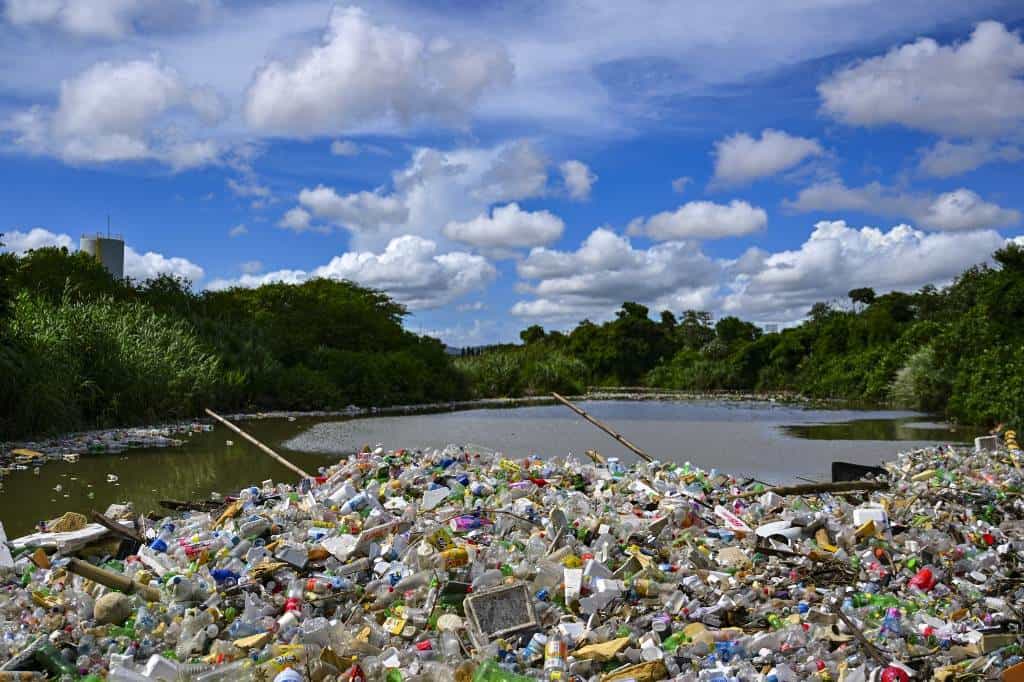 Wanda, la máquina que evita que toneladas de basura lleguen al mar en Panamá