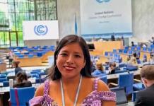 Joven mexicana zapoteca participará en conferencia de la ONU sobre cambio climático