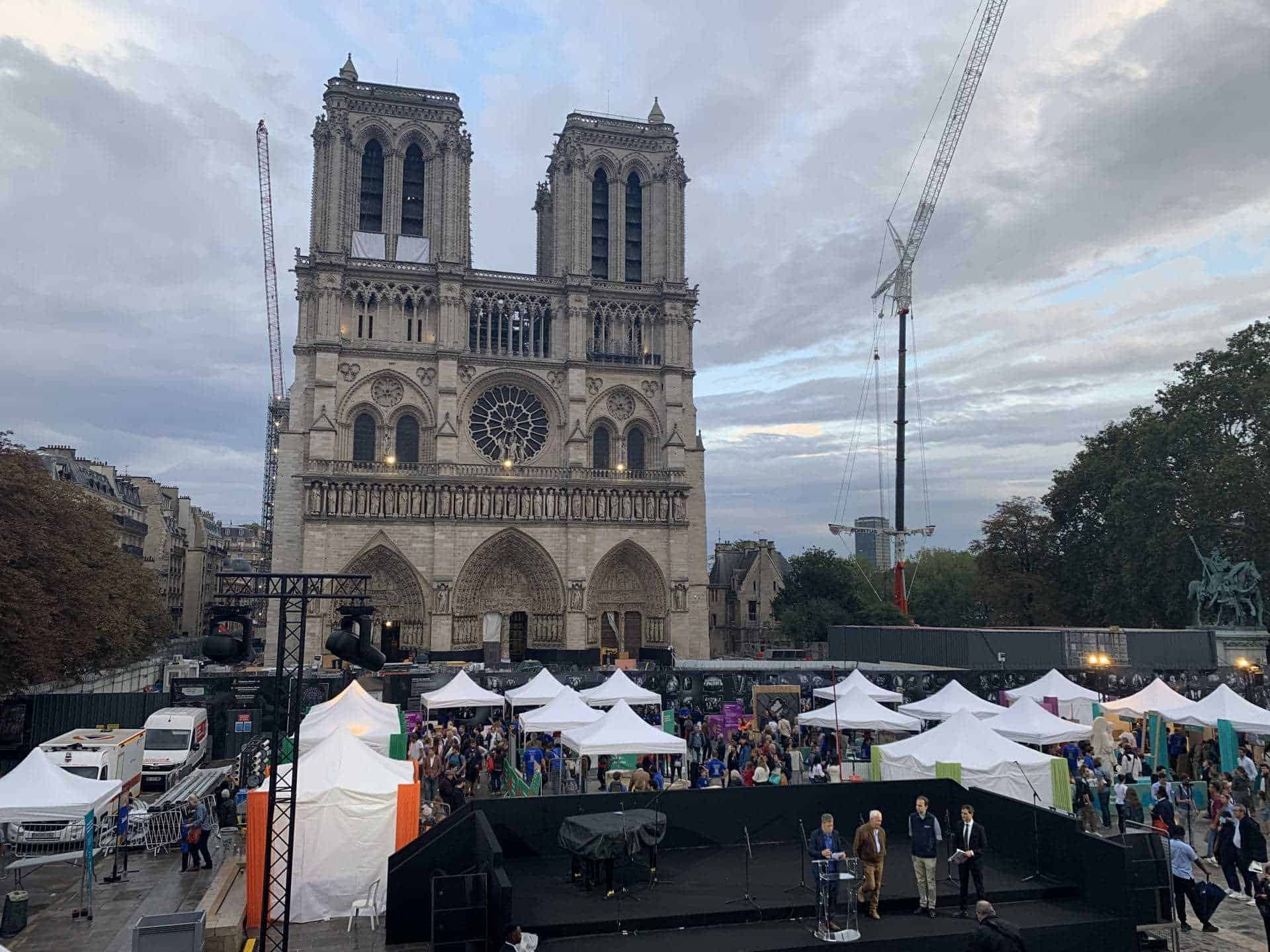 París adaptará el entorno de Notre Dame al cambio climático: Es el reto del siglo