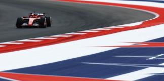 Carlos Sainz lidera y Ferrari domina en los únicos libres de Austin