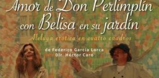 Presentarán la obra adaptada ´Amor de don Perlimplín con Belisa en su Jardín´ en el Foro Inglaterra