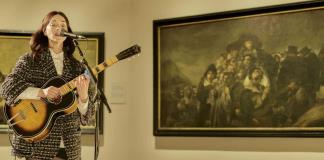 St. Vincent canta en el Prado ante las Pinturas negras de Goya que modelaron su disco