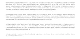 Fiscalía de México acusa a juez de ignorar 78 pruebas contra Joaquín Guzmán López