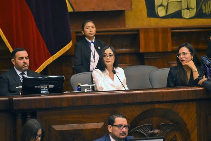 Comienza juicio político contra ministra del Interior de Ecuador por crisis de seguridad