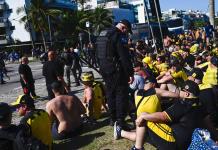 Más de 200 hinchas de Peñarol detenidos en Brasil antes de semifinal de Libertadores