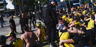 Más de 200 hinchas de Peñarol detenidos en Brasil antes de semifinal de Libertadores