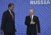 Putin dice que Venezuela es un confiable socio de Rusia