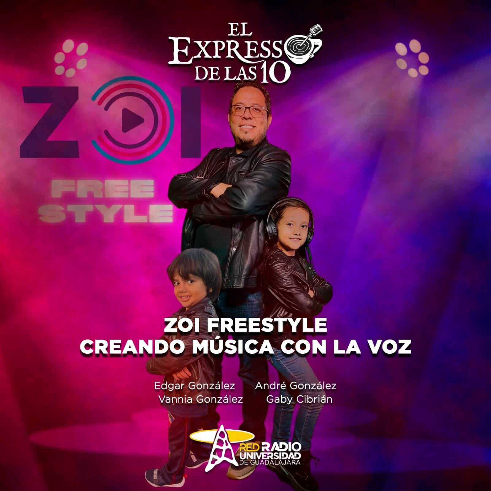 ZOI Freestayle. Creando Música con la voz - El Expresso de las 10 - Vi. 25 Octubre 2024