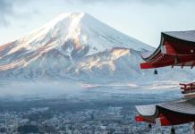 El monte Fuji de Japón continúa sin nieve, un récord