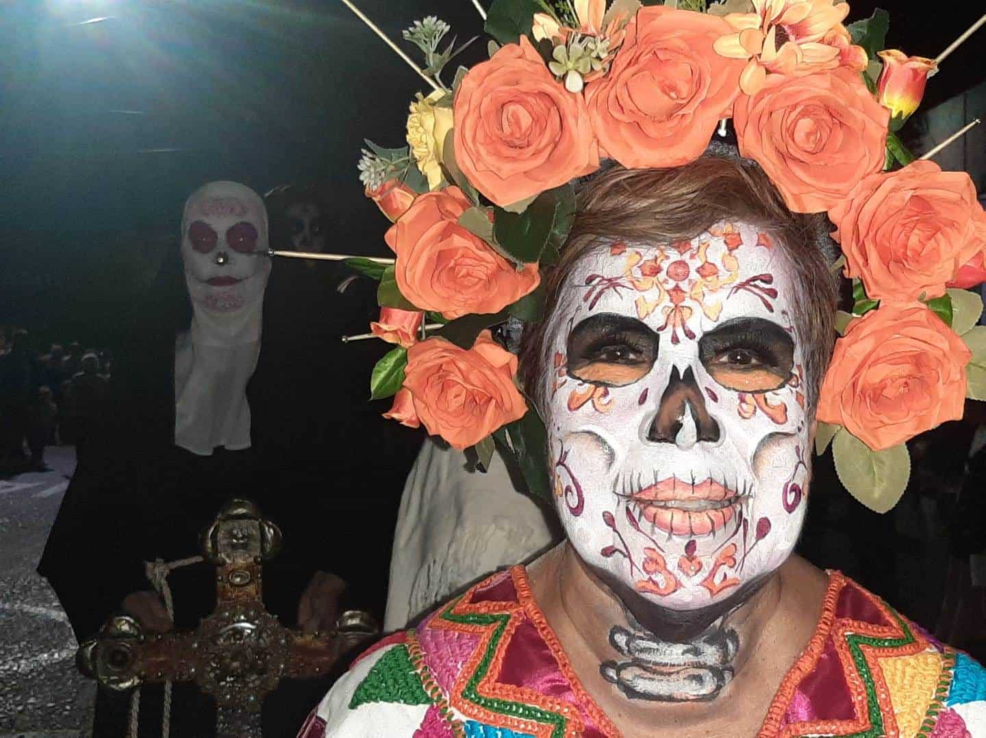 Inician los festejos del Día de Muertos en Tlaquepaque con el desfile de catrinas