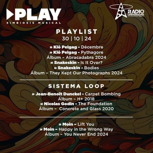 Play - Mi. 30 Oct 2024